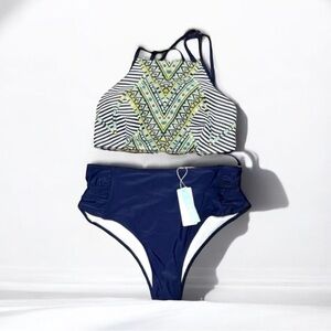 🌻NEW w/tags Cupshe Two-Piece Swimwear Bikini Set Size 0X